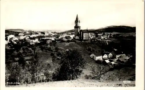 39907 - Oberösterreich - Haslach an der Mühl , Oberdonau , Panorama - gelaufen 1942