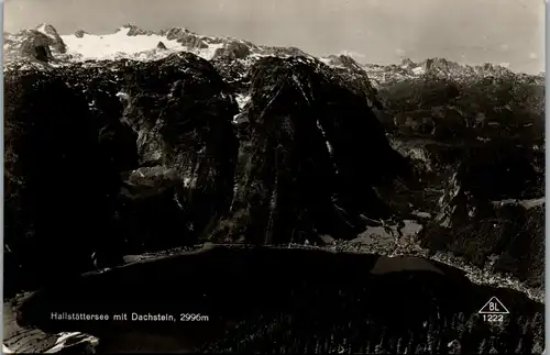 39911 - Oberösterreich - Hallstättersee mit Dachstein - gelaufen 1939