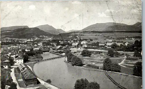 39921 - Salzburg - Hallein , Panorama - nicht gelaufen 1922