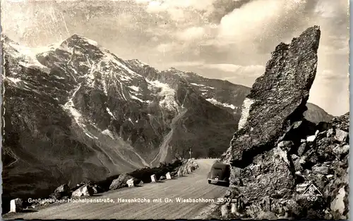 39941 - Kärnten - Großglockner Hochalpenstraße , Hexenküche mit Gr. Wiesbachhorn - nicht gelaufen