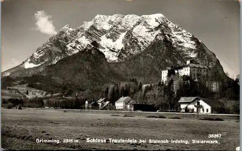 39948 - Steiermark - Grimming , Schloss Trautenfels bei Steinach Irdning - gelaufen 1939