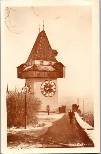 39951 - Steiermark - Graz , Uhrturm - gelaufen 1928