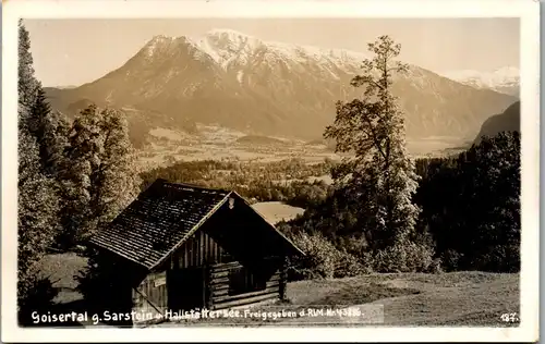 39966 - Oberösterreich - Goisertal g. Sarstein u. Hallstättersee - gelaufen