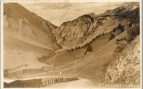 39990 - Vorarlberg - Flexenstraße - gelaufen 1924