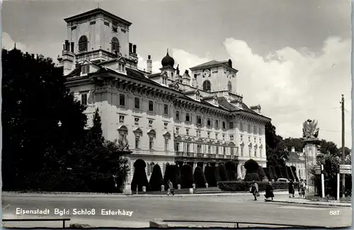 39998 - Burgenland - Schloß Esterhazy - gelaufen 1962