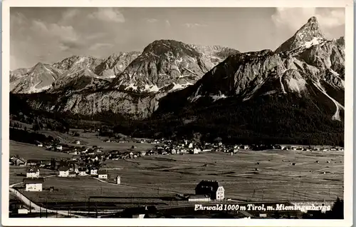 39999 - Tirol - Ehrwald mit Miemingerberge , Mimingerberg - nicht gelaufen