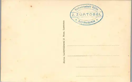 40014 - Vorarlberg - Dornbirn , Rheintal , Schweizeralpen , Panorama - nicht gelaufen