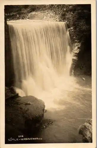 40020 - Vorarlberg - Dornbirn , Gütle Wasserfall - gelaufen 1929