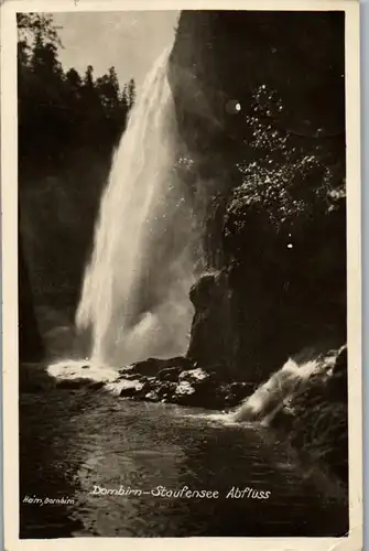 40021 - Vorarlberg - Dornbirn , Staufensee Abfluss - gelaufen 1940