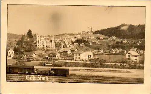 40030 - Slowenien - Celje , Cilli , Panorama - gelaufen 1943