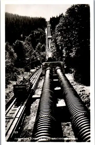 40045 - Vorarlberg - Gaschurn , Partenen , Schrägaufzug , Druckrohrleitung - nicht gelaufen