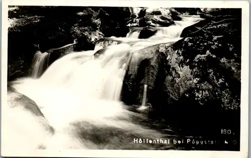 40049 - Niederösterreich - Pöggstall , Höllental , Höllenthal - gelaufen 1938