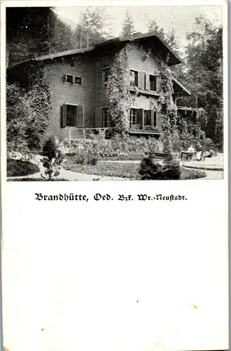 40057 - Niederösterreich - Oed , Brandhütte - gelaufen 1934