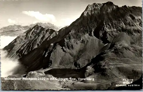 40072 - Vorarlberg - Montafoner Hochjoch mit Schwarz-See - nicht gelaufen