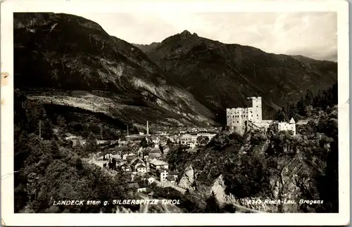 40148 - Tirol - Landeck , Silberspitze , l. beschädigt - gelaufen