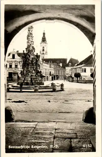 40149 - Niederösterreich - Langenlois , Stadt Cafe - gelaufen 1942