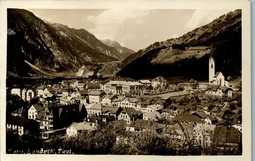 40151 - Tirol - Landeck , Panorama - gelaufen 1930