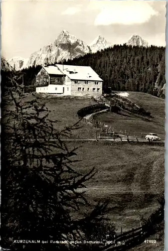 40155 - Salzburg - Kurzenalm bei Radstadt gegen Dachstein - gelaufen 1960