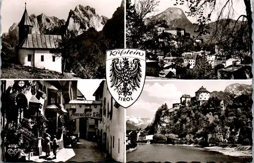 40163 - Tirol - Kufstein , Auracher Löchl , Mehrbildkarte - gelaufen 1974