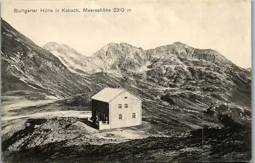 40168 - Vorarlberg - Stuttgarter Hütte in Kabach - nicht gelaufen