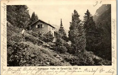 40172 - Tirol - Verwalltal , Ferwall-Tal , Konstanzerhütte , Konstanzer Hütte - gelaufen