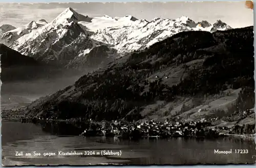 40180 - Salzburg - Zell am See gegen Kitzsteinhorn - gelaufen 1954