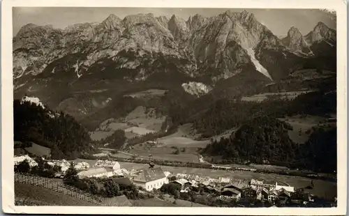 40196 - Salzburg - Werfen , Panorama - gelaufen 1925