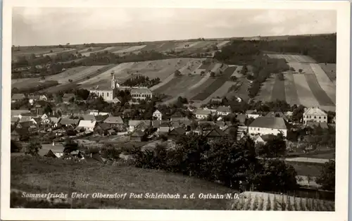 40223 - Niederösterreich - Unter Olberndorf , Post Schleinbach a. d. Ostbahn - gelaufen 1941