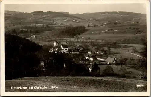 40225 - Niederösterreich - Unterthurm , Unterturm bei Christofen , Christophen - gelaufen 1931