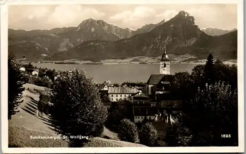 40263 - Oberösterreich - St. Wolfgang im Salzkammergut , Wolfgangsee - gelaufen 1942