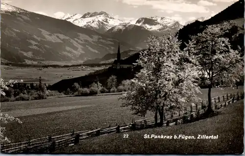 40265 - Tirol - St. Pankraz bei Fügen , Zillertal - gelaufen 1960