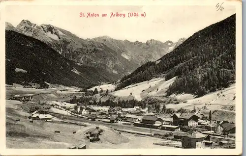 40273 - Tirol - St. Anton am Arlberg - gelaufen 1909