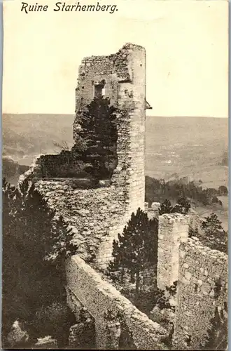 40277 - Niederösterreich - Ruine Starhemberg - gelaufen 1923