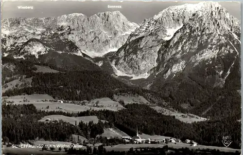 40291 - Tirol - Scheffau am Wilden Kaiser , Sonneck , Wiesberg - gelaufen 1961