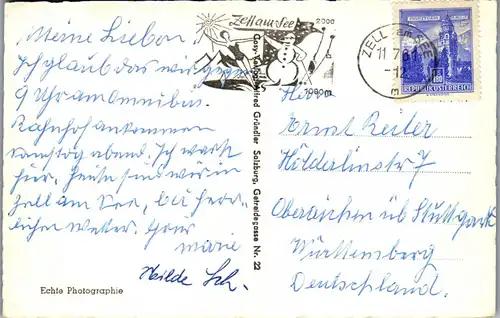 40291 - Tirol - Scheffau am Wilden Kaiser , Sonneck , Wiesberg - gelaufen 1961