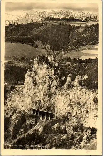 40307 - Niederösterreich - Semmering , Weinzettelwand - gelaufen 1929