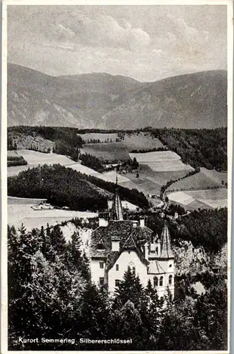 40311 - Niederösterreich - Semmering , Silbererschlössel - gelaufen 1929