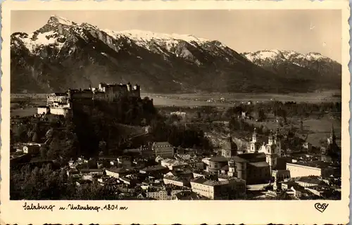 40326 - Salzburg - Salzburg mit Untersberg - gelaufen 1939