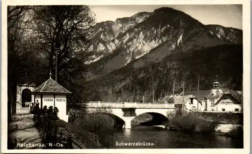 40355 - Niederösterreich - Reichenau , Schwarzabrücke , Tabak Trafik - gelaufen 1927