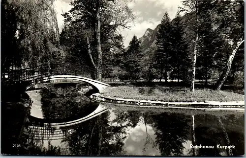 40362 - Niederösterreich - Reichenau , Kurpark - gelaufen 1963