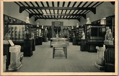 40374 - Deutschland - Kastell Saalburg , Blick in das Museum , südlicher Saal - gelaufen