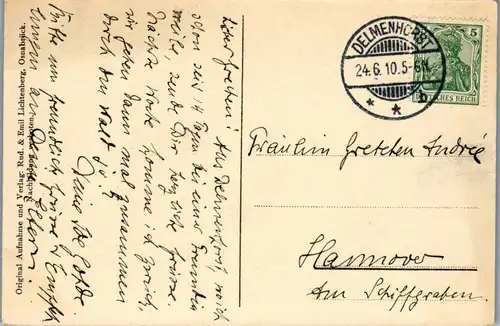 40410 - Deutschland - Müden , Aus der Heide - gelaufen 1910