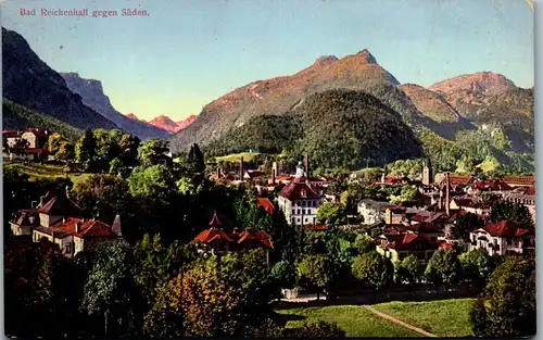 40441 - Deutschland - Bad Reichenhall gegen Süden - gelaufen 1909