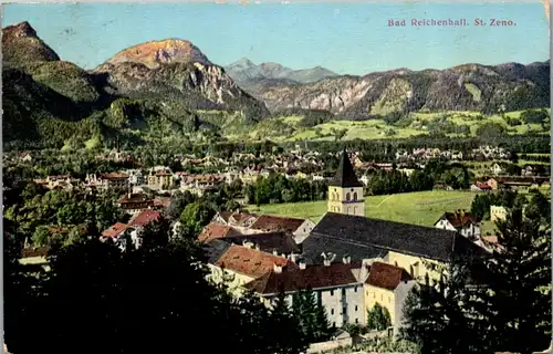 40443 - Deutschland - Bad Reichenhall , St. Zeno - gelaufen 1911