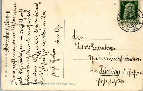 40443 - Deutschland - Bad Reichenhall , St. Zeno - gelaufen 1911