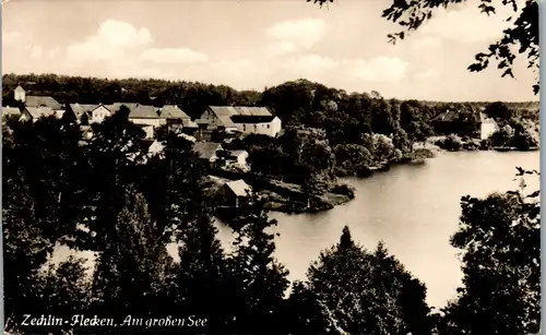 40476 - Deutschland - Zechlin Flecken , Am großen See - gelaufen 1962