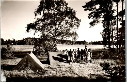 40493 - Deutschland - Plothen , Krs. Schleiz , Lagerfreuden am Großen Hausteich , Zelten , Camping - nicht gelaufen