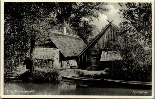 40513 - Deutschland - Spreewald , Altes Bauerngehöft - nicht gelaufen