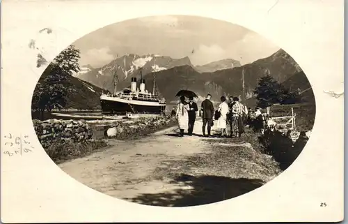 40515 - Deutschland - Øie , Oie , Dampfer , Schiff - gelaufen 1929