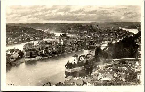 40518 - Deutschland - Passau , Panorama - gelaufen 1926